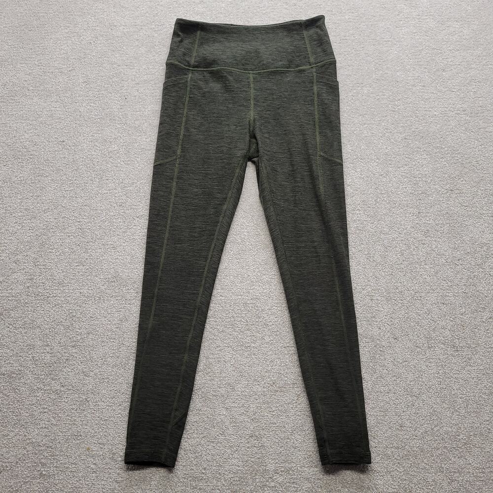 Victoria’s Secret Womens XS High Rise Leggings Heather Green Yoga Activewear